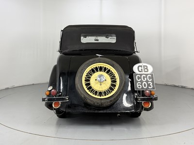 Lot 108 - 1935 Lanchester 10 Drophead Coupe - NO RESERVE