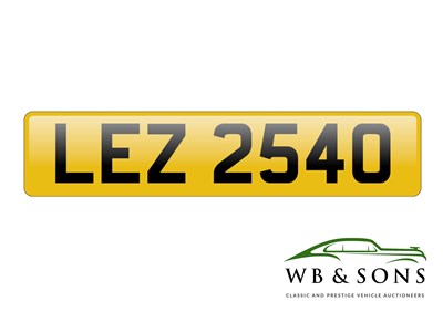 Lot 144 - Registration - LEZ 2540