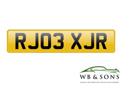 Lot 179 - Registration - RJ03 XJR