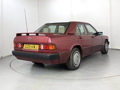 Lot 88 - 1989 Mercedes-Benz 190D