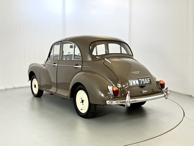 Lot 112 - 1968 Morris 1000 Saloon