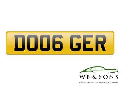 Lot 174 - Registration - DO06 GER