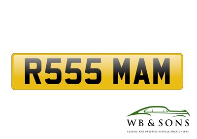 Lot 184 - Registration - R555 MAM