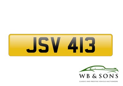 Lot 199 - Registration - JSV 413