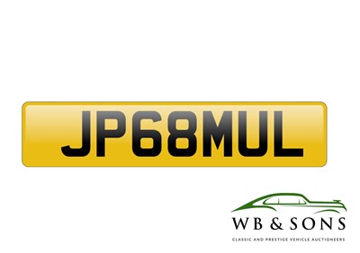 Lot 151 - Registration - JP68 MUL - NO RESERVE