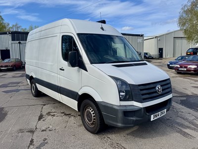 Lot 123 - 2014 Volkswagen Crafter Camper / Garage