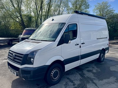 Lot 123 - 2014 Volkswagen Crafter Camper / Garage