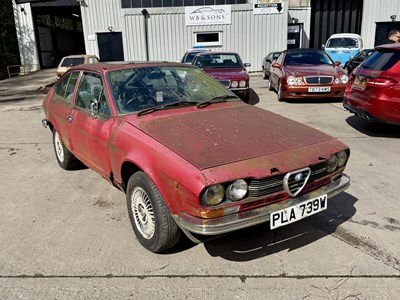 Lot 124 - 1980 Alfa Romeo Alfetta