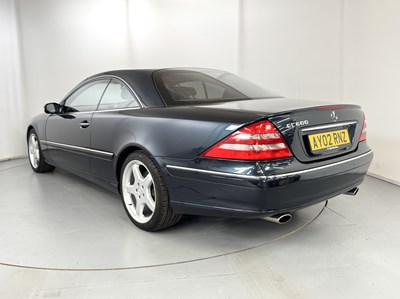 Lot 127 - 2002 Mercedes-Benz CL600 - NO RESERVE