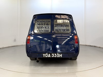 Lot 89 - 1969 Ford Escort Van
