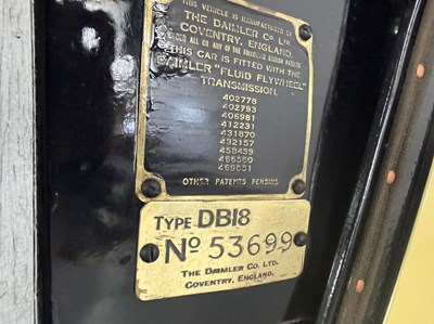 Lot 117 - 1947 Daimler DB18 DHC
