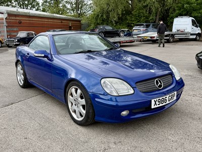 Lot 141 - 2000 Mercedes-Benz SLK230 - NO RESERVE