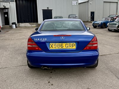 Lot 141 - 2000 Mercedes-Benz SLK230 - NO RESERVE