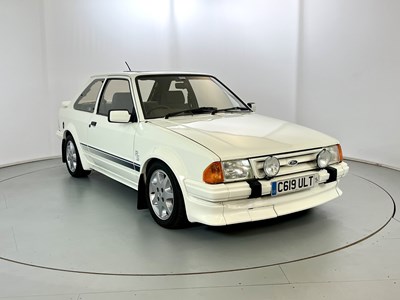 Lot 87 - 1986 Ford Escort RS Turbo