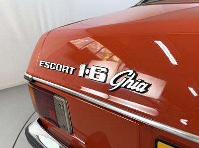 Lot 61 - 1980 Ford Escort Ghia
