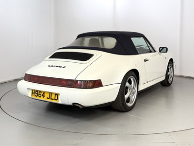 Lot 62 - 1991 Porsche 911 Cabriolet