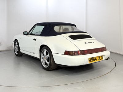 Lot 62 - 1991 Porsche 911 Cabriolet