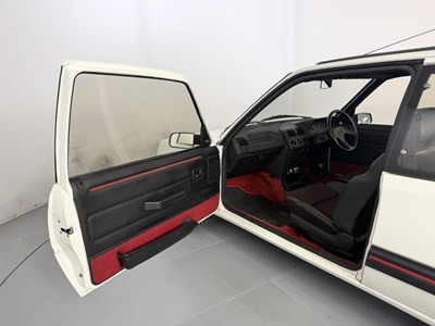 Lot 1991 Peugeot 205 GTI