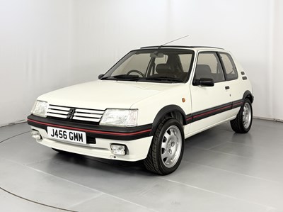 Lot 1991 Peugeot 205 GTI