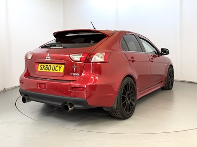 Lot 2010 Mitsubishi Lancer Ralliart