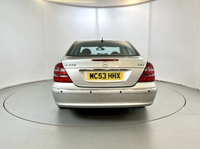 Lot 3 - 2003 Mercedes-Benz E270