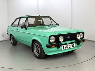 Lot 117 - 1978 Ford Escort 1600 Sport