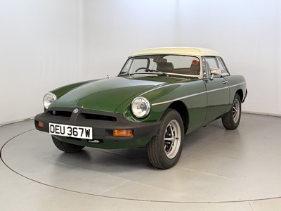 Lot 1980 MG B Roadster
