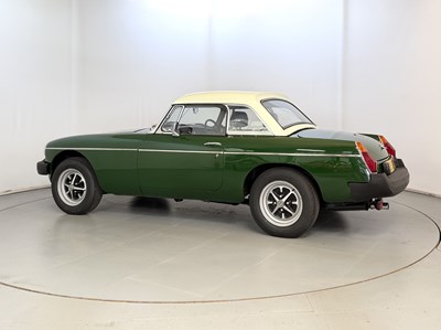 Lot 1980 MG B Roadster