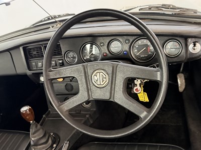 Lot 1980 MG B Roadster
