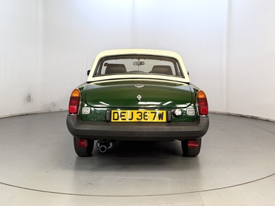 Lot 1980 MG B Roadster