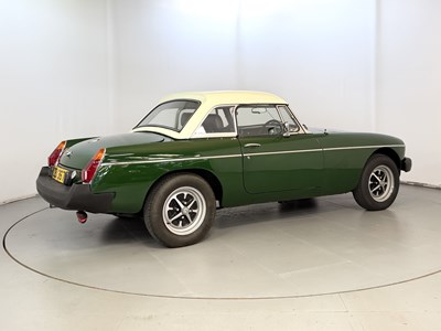 Lot 1980 MG B Roadster