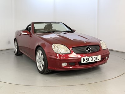 Lot 80 - 2003 Mercedes-Benz SLK320