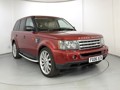 Lot 123 - 2006 Range Rover Sport 4.2 Supercharged