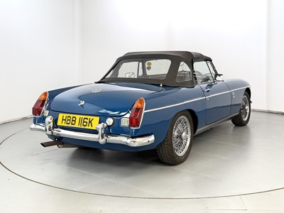 Lot 85 - 1972 MG B V8 Roadster