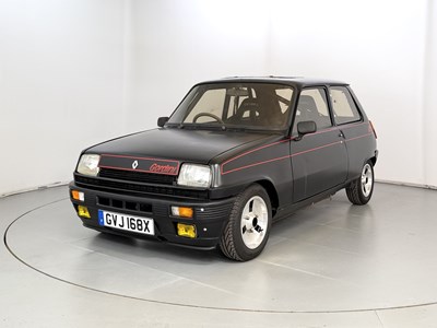 Lot 1981 Renault 5 Gordini