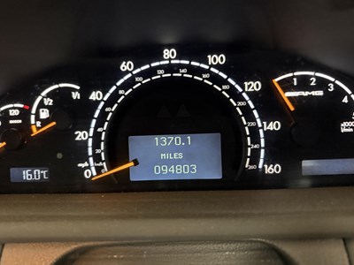 Lot 2002 Mercedes-Benz CL55 AMG
