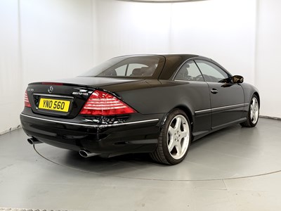 Lot 2002 Mercedes-Benz CL55 AMG