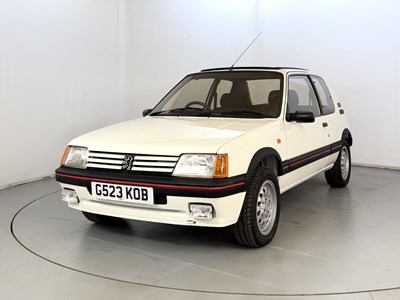 Lot 1990 Peugeot 205 GTI