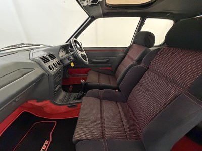 Lot 1990 Peugeot 205 GTI