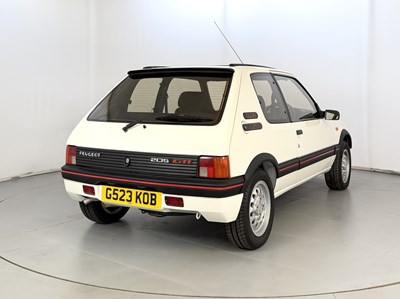 Lot 1990 Peugeot 205 GTI