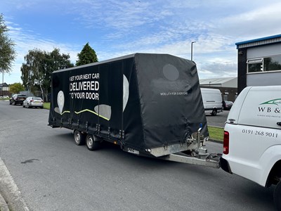 Lot 82 - PRG Covered Car Trailer