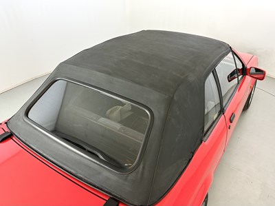 Lot 9 - 1987 Ford Escort XR3i Cabriolet