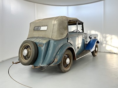 Lot 2 - 1935 Standard 12 Tickford Drophead - NO RESERVE