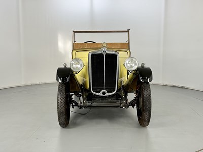 Lot 34 - 1933 Morris Minor Side Valve - NO RESERVE