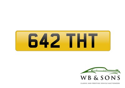 Lot 145 - REGISTRATION - 642THT