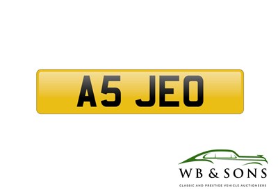 Lot 47 - Registration - A5 JEO -NO RESERVE