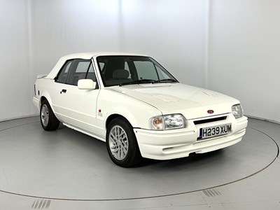 Lot 50 - 1990 Ford Escort XR3i Cabriolet