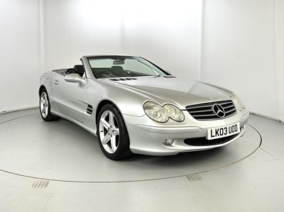 Lot 9 - 2003 Mercedes-Benz SL500